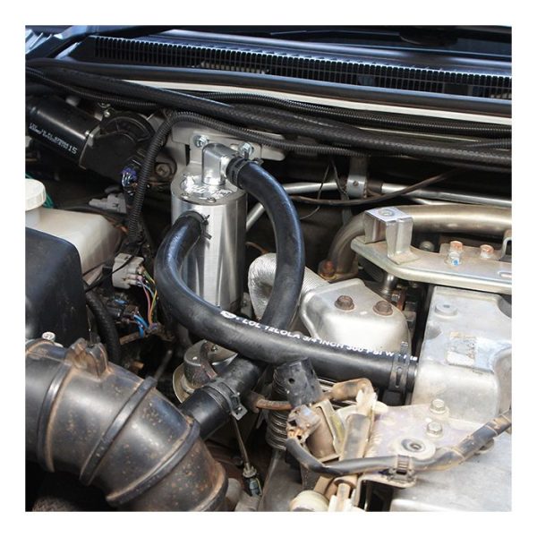 HPD CATCH CAN TO SUIT MITSUBISHI PAJERO NX NS NT NW WITH SNORKEL 2 600x600